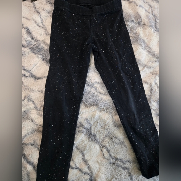 Cat and jack 6x glitter and black leggings - Picture 1 of 3